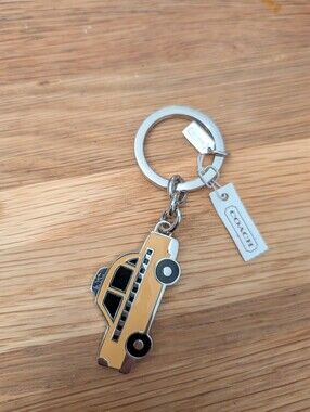 Coach Taxi Key Ring F67438 NWT